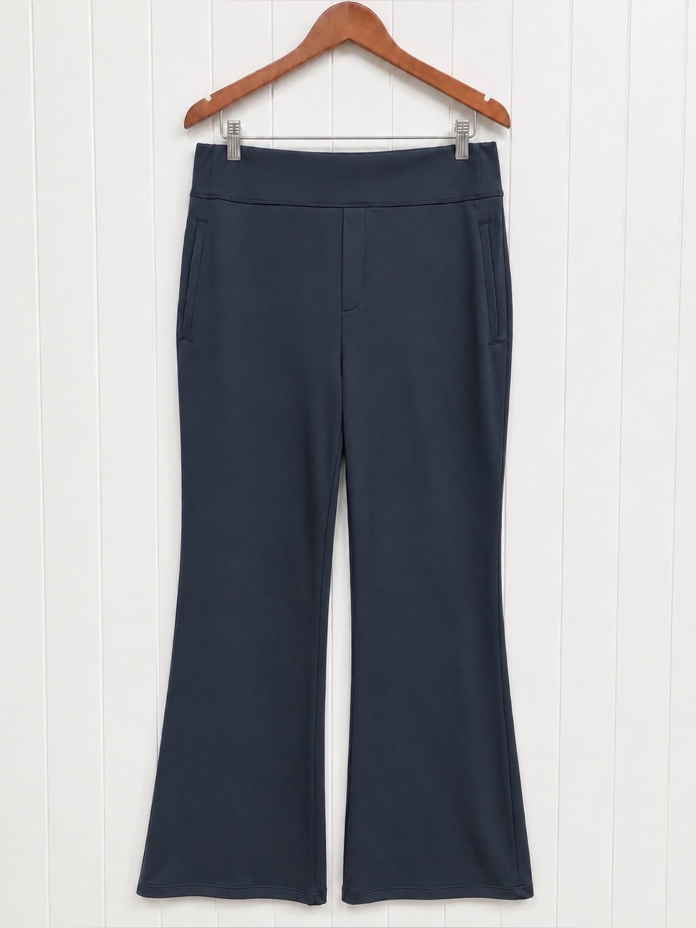 Halara Navy Flex Flare Work Pants XL NWOT